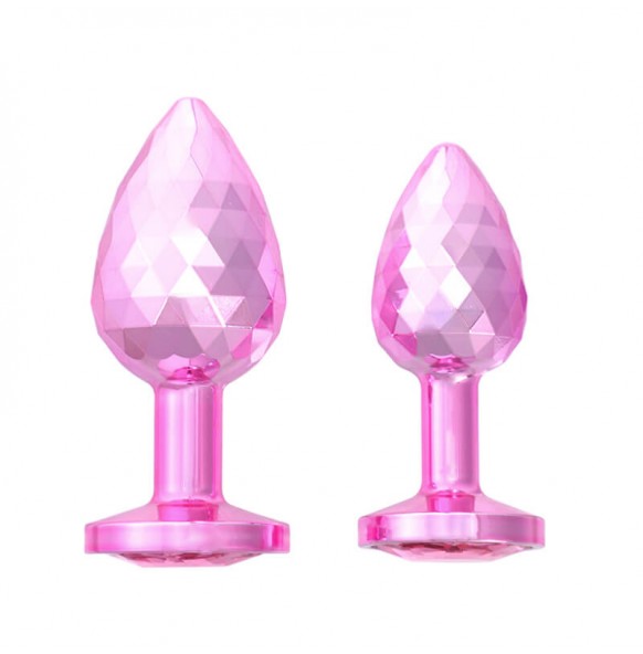 MizzZee - Pink Diamond Anal Plug (Multi-size Available) MizzZee - Pink Diamond Anal Plug (Multi-size Available)